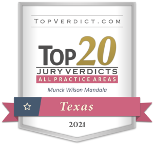 Top 20 Verdicts 2021 Badge