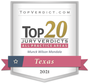 2021 Top 20 Verdicts Badge